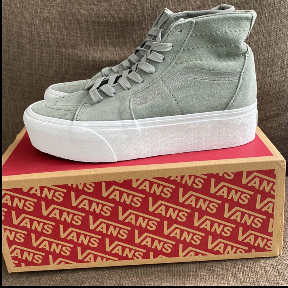 vans high top Tapered Sidestripe